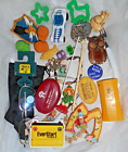 Vintage Estate Junk Drawer Lot Tokens Jewelry Pins Political Coins  Boy Scout