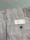 Deadstock 1950s Drop Loop Pants Rayon Blend Trousers Fleck Rockabilly Nwt 30