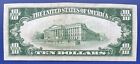 1929 Ten Dollar National Currency Bill  10 Note - Jersey City New Jersey  73758