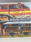 Melissa   Doug Giant Fire Truck Floor Puzzle 24 Pc