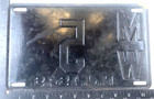 Vintage New Jersey 1949 Auto License Plate Mw 5 Man Cave Garage Wall Pub Decor