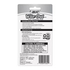 Bic 15ml Bottle Wite-out 2 In 1 Correction Fluid  White-6 Pack