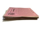 161 Vtg Planet Of The Fortune Telling Cards Sheets Lucky Numbers 4 Married Lady