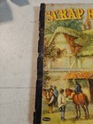 Vintage 13  10  Scrapbook Full Of Newspaper   Magazine Clippings Cover Is Loose 
