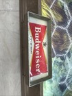 Vintage 1950s Budweiser Beer Lighted Sign English And Irish Setter Hunting Dogs