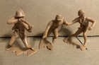 Lot Of 13 Vintage Marx Wwii Plastic 6 Inch Soldiers German Japan Us British