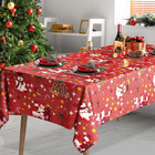 Table Cloth For Rectangle Table  Waterproof And Oil-proof Vinyl Christmas Tablec