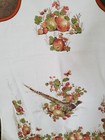 Vintage Bib Apron Signed Arline
