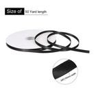 3 8  50 Yard Double Faced Solid Satin Ribbon Polyester Fabric Black