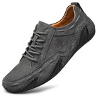 Fashion Men s Casual Suede Loafers Comfortable Light Slip-on Driving Boat Shoes
