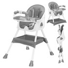 Multifunctional Baby High Chair With Adjustable Height  Recline   Removable Tray