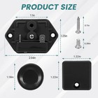 5157202 60 Psi Pressure Switch Assembly For Fimco 2 1   2 4 Gpm High Black