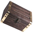  Treasure Chest Coin Collection Box Wood Treasure Chest Small Wooden Box