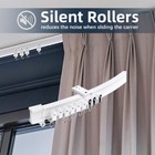 16 4ft 5m Flexible Bendable Ceiling Curtain Track For Room Divider Rv Curtain