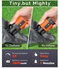 3 Air Pump For Inflatables With 2600 Mah Battery   Camping Light  Ultra Fast Min