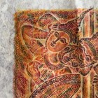 Thai Temple Rubbing Handmade Paper Classical Dancer Guardian Wall Art