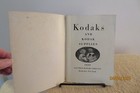 Kodaks And Kodak Supplies Catalog  64pp   1929  Pb