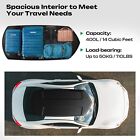 Waterproof 14 Cu  Ft  Car Top Cargo Carrier Roof Mount Travel Storage Box W  Key
