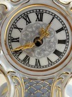 Vintage Royal Dux Bohemia Hamas Josaphina Porcelain Mantle Shelf Clock 