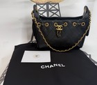 Chanel Makeup Vip Gift Black Quilted Shoulder Strap Bag Crossbody  no Box 