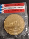United States Mint Bronze Coin Medal - Independence Mall Philadelphia  Pa 1969