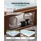 Uimoso 1 5hp Spa Pump 115v  119gpm Flow  1 5  Port For Hot Tub Replacement