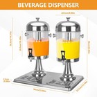 Carivia Drink Dispenser Stand 4 2 Gallon Beverage Dispenser For Parties