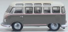 Oxford Diecast Grey And White Vw  Bus   N Scale