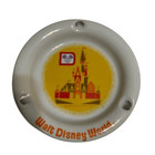 Vintage 80   s Disney Castle Ashtray  No Chips 