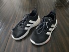 Kids Adidas Racer Tr23 Running Shoes Id0334 Black white - Size 12k - Euc