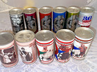 11 Different Vintage Olde Frothingslosh Empty Beer Cans Pull Tab Iron City         