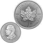 2025 1oz Canada 9999 Fine Silver Maple Leaf  5 Coin Bu Us Stock Us