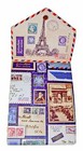 Punch Studio Paper Notepad Jeweled Paris Post 1889 Magnetic 66369 75 Sheets