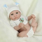 Full Body Vinyl Silicone Reborn Baby Dolls Lifelike Newborn Doll Preemie Boy Toy