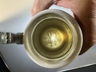 German Lithophane Stein Field Artillery Regimental Cannon   Lion Lidded 1899 Vtg