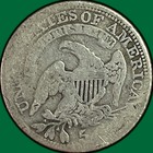 1829 Capped Bust Half Dime Almost Good Ag Coin  41312