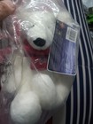 Nwt Coca Cola Polar Bear 7  Plush  Red Scarf Coca Cola Stuffed Animal New Sealed