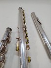 Yamaha Flute 211s Wind Instrument With Hard Case Used  Silver Finish 2279897