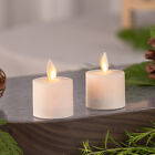  2pcs 4pcs Luminara Moving Flicker Led Tea Lights With Timer For Wedding