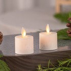 Luminara Led Flameless Tea Light Candle With Remote For Home Decor Wedding 6pcs