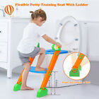 Kids Potty Training Seat Ladder Toddler Chair Toilet Training Seat Adjustable