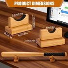 Tobwolf Baseball Bat Display Case - One Size  Holders - Burlywood