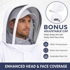 Bee Suit With Adjustable Cap And Gloves  Full Body Beekeeper Suit  Xxxl   Pro   