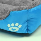 Pet Dog Cat Bed Soft Warm Kennel Mat Pad Blanket Puppy Cushion Washable 6 Sizes