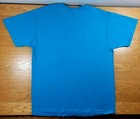 Iowa 100  Cotton United States Travel Souvenir Tropical Blue T-shirt Men s Xl
