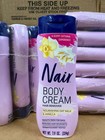 Nair Body Cream Hair Remover Oat Milk   Vanilla 7 9 Oz - Lot Of 12