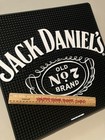      New Jack Daniels Jumbo 17x17 Beer Rubber Bar Spill Mat For Tap Kegerator