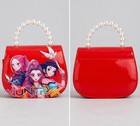 Kpop Demon Hunters Mini Purse Red Pearl Handle Handbag W  Dust Bag Brand New