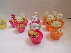 Littlest Pet Shop  47 kitten orange White blue Eyes pick One Color Flower Pot