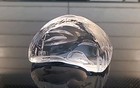 Vtg Mats Jonasson Duck Crystal Art Glass Figurine Sweden Signed 0558  b3-f7 